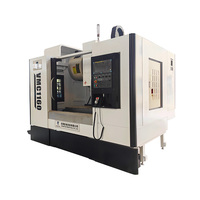 Centro de Mecanizado Vertical VMC de 3/5 Ejes, CNC de 5 Ejes, Control GSK BT40, Fresadora de Metal de Alta Calidad con un Solo Husillo