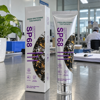 SP68 120g Dentifrice aux particules d'hydroxyapatite OEM & ODM Double Effet Blanchissant Haleine Fraîche Saveur Lotus
