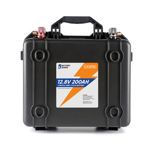 Deep Cycle Brand New 12V 200Ah Lead Acid Replacement Battery Pack Suitcase for RV/Yacht - Product Image 1