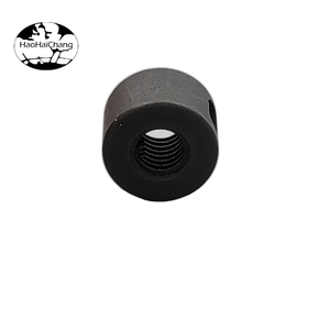 Черный стальной резьбовой втулочный фиксатор с установочным винтом — высокоточный кольцевой позиционирующий фиксатор для винтовых клемм - Product Image 5