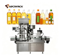 Ligne de remplissage, bouchage et étiquetage automatique continue pour bouteilles de ketchup, confiture et mayonnaise – Machine d'emballage entièrement automatique pour sauces