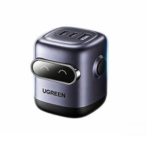 Chargeur mural rapide USB-C GaN 65W UGREEN avec 3 ports pour téléphone, tablette, ordinateur portable – Adaptateur de charge PD 3.0 au design compact de robot - Product Image 1