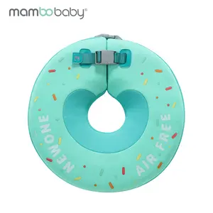 Mambobaby Donut Baby Float Baby Solide Zwemring Zweven Luchtvrije Hals Ring Baby Zwemtrainer Baby Spa Floater