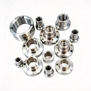 Pieza Mecanizada Personalizada de ABS, PP, <span class=keywords><strong>PC</strong></span>, Mecanizado CNC de Plástico, Piezas CNC de Titanio de 5 Ejes, Muestra Gratuita Personalizada - Product Image 1