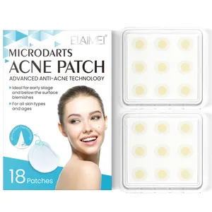 ELAIMEI OEM Microneedle Acne Cover Patch Sticker Private Label Hydrocolloid Acne Pimple Patch For Skin Care Pimple Patches