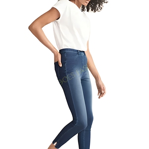 Camiseta de Verano para Mujer, Estilo Formal, Cuello Alto, Manga Corta, Ajustada, de Lona de Algodón Transpirable, con Logotipo Personalizado Serigrafiado - Product Image 1