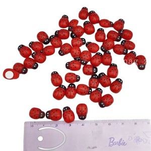 <span class=keywords><strong>Mini</strong></span>-coccinelles en bois avec autocollants en éponge pour la décoration de micro-paysages, <span class=keywords><strong>mini</strong></span>-<span class=keywords><strong>aimants</strong></span> de réfrigérateur, décorations pour <span class=keywords><strong>scrapbooking</strong></span> - Product Image 1