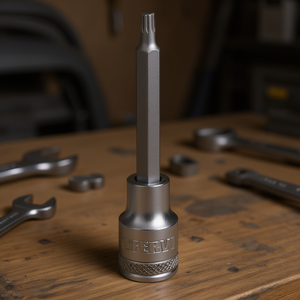 Fervi <b>Socket</b> With Long Xzn Insert 10mm Hex Drive For Precision Fastening - Product Image 3