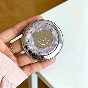 Star Diamond <b>Cute</b> <b>Bear</b> Magnetic Airbag Bracket Magnetic Simple Ring Wholesale Desk Phone Stand Telescopic Korean Ins Style - Product Image 4