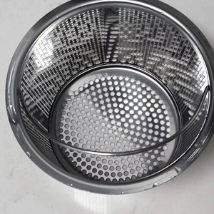 304 Stainless Steel Sink Drain <b>Strainer</b> with Handle, Anti-clog Filter <b>Mesh</b> for Kitchen Sink, Wash Basin & Floor Drain - Product Image 5