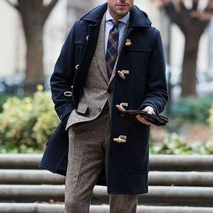 Vêtements pour hommes populaires en Europe et en Amérique, nouveaux manteaux longs décontractés rétro pour hommes - Product Image 4