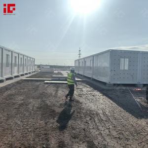 Fournisseur d'usine Maison de conteneur portable Bureau Construction modulaire Chantier préfabriqué Maison de dortoir temporaire avec toilettes - Product Image 4