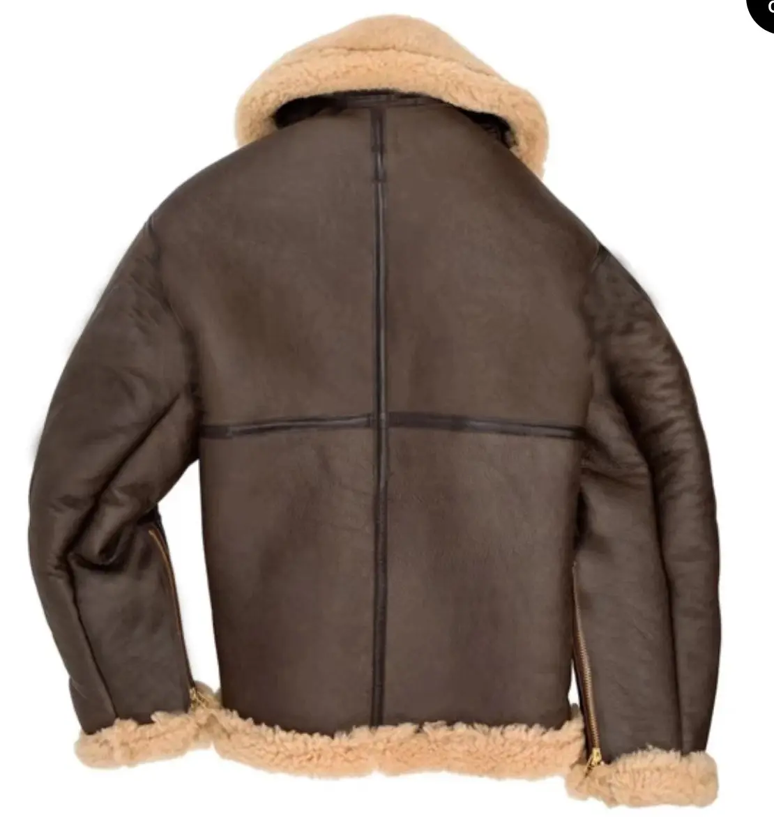 Chaquetas de invierno de piel sintética para hombre, abrigo cálido de talla grande de cuero PU sólido, abrigo suave de manga larga a la moda, prendas de vestir gruesas informales para hombre