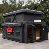 Camioneta Pickup Todoterreno 4x4 Personalizada QC, Mini Camper Plegable Impermeable para Cuatro Personas, RV para Viajes de Camping al Aire Libre en Australia