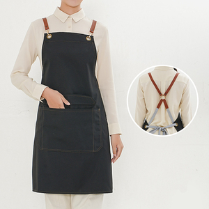 Tay Cầm Có Túi Thiết Kế Nam Nữ Điều Chỉnh Được Vải Bố Màu Vàng Cho Thợ May Thợ Máy Tạp Dề Sáng - Product Image 2