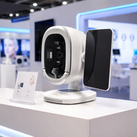 Analyseur de peau facial professionnel à IA avec lumière pulsée pour usage domestique et hospitalier, appareil médical portable pour dermatologue, prise US