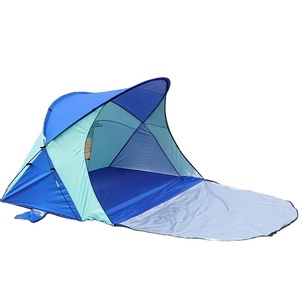 Carpa de Una Habitación de Apertura Rápida, Totalmente Automática, con Camuflaje, para Verano y Tres Estaciones |   Sombrilla Plateada para <span class=keywords><strong>Playa</strong></span>, Protección UV, para Senderismo y Camping - Product Image 1
