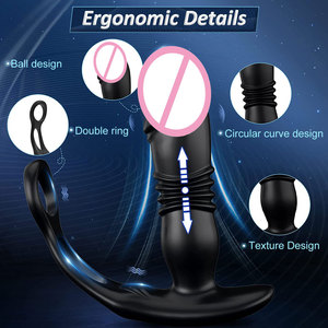 Massaggiatore Prostatico Vibrante 3 in 1 per Uomo, Controllo Remoto Wireless via APP, Masturbatore, Stimolatore Punto G, Giocattolo Sessuale, Plug Anale Vibrante per Uomini - Product Image 2