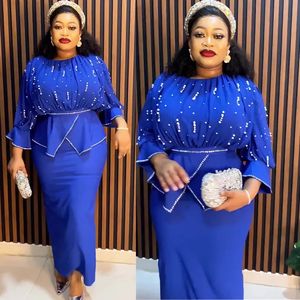 Hauts <span class=keywords><strong>et</strong></span> jupes africains pour femmes Dashiki Ankara 2 PCS Outfits Robe Plus Size Turkey Wedding Party Dresses 2023 Africa Clothing - Product Image 2