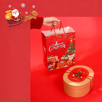 Coffret Cadeau de Noël Personnalisé : Boîte Festive, Thermos, Porte-clés, Bougie Parfumée, Cadeaux d'Entreprise Festifs, Peluche, Métal