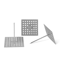 Ancrages isolants résistants aux hautes températures (-40 à 200°C) à fixation par colle pour la rénovation de bâtiments