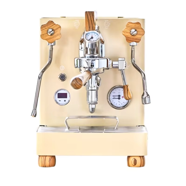 V3 Espresso Machine 1 Group Dual Boiler PID Rotary Pump E61 Machine with Pressure Adjustment Lever Espresso Machine
