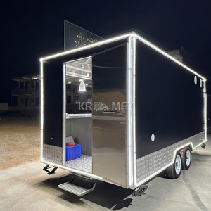 Remolque de Comida Estándar Comercial 2025, Carrito Móvil de Helados y Café con Cocina Totalmente Equipada en Venta para Aplicaciones de Dulces - Product Image 3