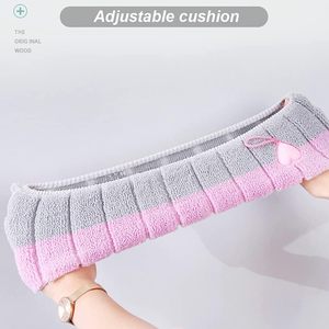 Housse de siège de toilette universelle CF, extensible, lavable, en peluche douce et confortable, avec poignée, <span class=keywords><strong>pour</strong></span> la maison - Product Image 3