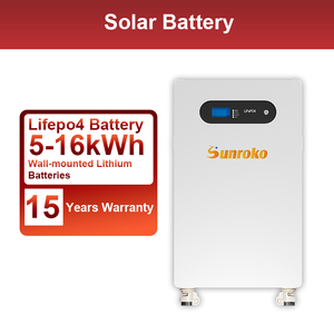 Sistema de Almacenamiento de Energía Trifásico Sunroko de 5Kw, <span class=keywords><strong>6000W</strong></span>, 8Kw, 10Kw, 12Kw, <span class=keywords><strong>Kit</strong></span> Completo de Sistemas Fotovoltaicos Híbridos - Product Image 2
