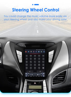 CARUPEZ 9.7 pouces Android autoradio pour Hyundai Elantra Avante I35 2011-2013 7862S 8 cœurs Vertical Tesla Style GPS unité principale DSP
