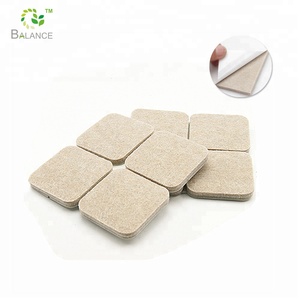 Bajo costo protectores de fieltro adhesivo pierna de muebles almohadillas de piso de muebles almohadilla de protección - Product Image 1