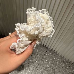 Coleteros Grandes Elásticos con Encaje Estilo Ballet, Lazos Dulces para Moño, Bandas Elásticas para el Cabello de Alta Elasticidad, Accesorios para el Cabello de Niñas, Scrunchie - Product Image 5