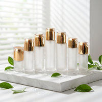 En Stock livraison rapide 20/30/40/50/60/80/100/120ml bouteille en verre vide pour Lotion parfum Essence emballage de soins de la peau