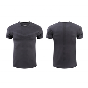 T-shirt comode e traspiranti Unisex abbigliamento sportivo taglia 3XL abbigliamento da palestra Casual magliette corte con <span class=keywords><strong>Logo</strong></span> tessuto <span class=keywords><strong>Top</strong></span> uomo donna