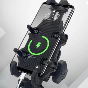 Новый пластиковый универсальный держатель для мотоциклетного телефона противоударный мобильный стеллаж для автомобильного электрического аккумулятора - Product Image 4