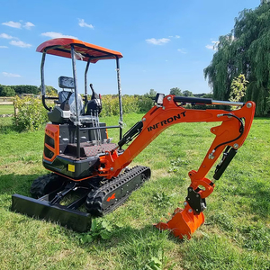حفارة صغيرة زاحفة بمحرك كوبوتا معتمد من CE/EPA، 1.2 طن و1.8 طن، آلات زراعية صغيرة، توصيل مجاني - Product Image 3