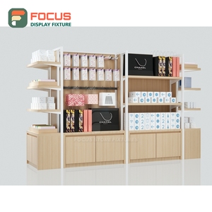 Comptoir de présentation de perruques de salon haut de gamme avec vitrine en verre, tiroir et étagère intégrée pour magasin - Product Image 5