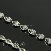 Vente de gros Bracelets en or 18 carats avec diamants-Laboratoire/Naturel/GIA, Tennis/Chaîne cubaine, Hiphop unisexe et styles élégants.