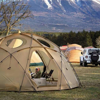 Tente de yourte étanche de 5 mètres, grande et grande taille, cabane, maison