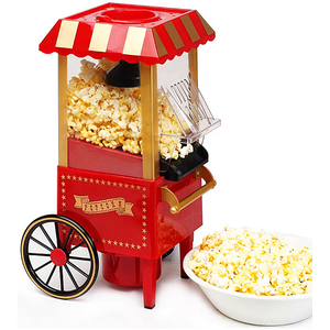 Máquina de <span class=keywords><strong>Palomitas</strong></span> de Maíz Clásica de 1200W con Contenedor <span class=keywords><strong>para</strong></span> Derretir <span class=keywords><strong>Mantequilla</strong></span>, Protección Contra Sobrecalentamiento, Uso Doméstico - Product Image 2