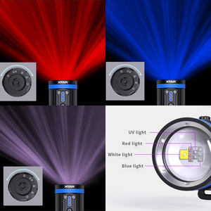 Xtar D30 Linterna De Sumergible Grande 4000Lumen UV Dưới Nước Hình Ảnh Video Scuba Dive Ánh Sáng Đèn Pin - Product Image 4