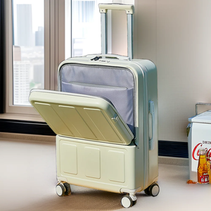 <span class=keywords><strong>Maleta</strong></span> ligera de Apertura frontal para viajes de negocios Carro de estilo moderno multifuncional con ruedas Tipo de <span class=keywords><strong>cabina</strong></span> - Product Image 2