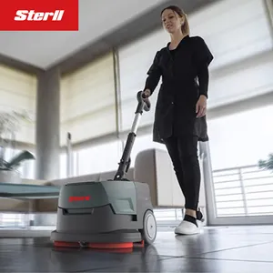 Nhà Máy giá tự động sàn Scrubber nhà sàn máy giặt Scrubber nhỏ đi bộ phía sau sàn Scrubber với CE