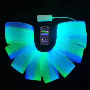 Kits de luz de malla de fibra óptica LED <span class=keywords><strong>para</strong></span> techo y árboles de Navidad Lámpara de luz nocturna de red de fibra óptica luminosa - Product Image 1