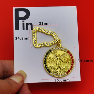 China Factory Promotional Gifts Wholesale Metal Enamel Statue of Liberty Decorative <b>Hat</b> <b>Pins</b> Baked Enamel Badges <b>Pins</b> - Product Image 4