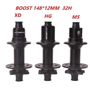 RUJIXU 32H Roues de vélo en alliage d'aluminium 15x110 avant et 12x148 arrière <span class=keywords><strong>VTT</strong></span> moyeu de <span class=keywords><strong>roue</strong></span> <span class=keywords><strong>VTT</strong></span> avec conception à 32 trous - Product Image 1