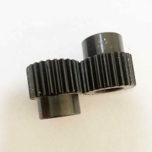 Oem Petit engrenage droit précis en acier/laiton/plastique double hélicoïdal de micro diamètre pour la fabrication de métaux - Product Image 2