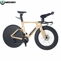Vélos de triathlon en fibre de carbone 700C avec transmission électronique 2x12S LTWOO ER9, frein à disque, vélo de course aérodynamique pour contre-la-montre