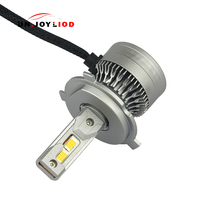 Ampoule de phare LED H4 65W 6000K 6500LM 12V, compatible universel, lumière LED intelligente à intensité variable pour voiture