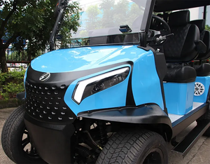 Chariot de <span class=keywords><strong>golf</strong></span> résidentiel 4 places exclusif aux États-Unis avec batterie 48V Endurance électrique longue durée sans bruit pour les résidents - Product Image 2